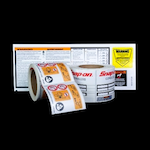 Rolls of kit sheet labels